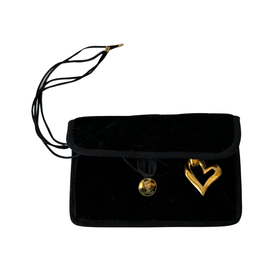 Vintage Yves Saint Laurent Gold Pendant Necklace