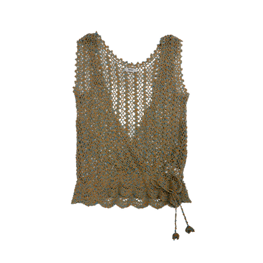 Vintage Crochet Vest