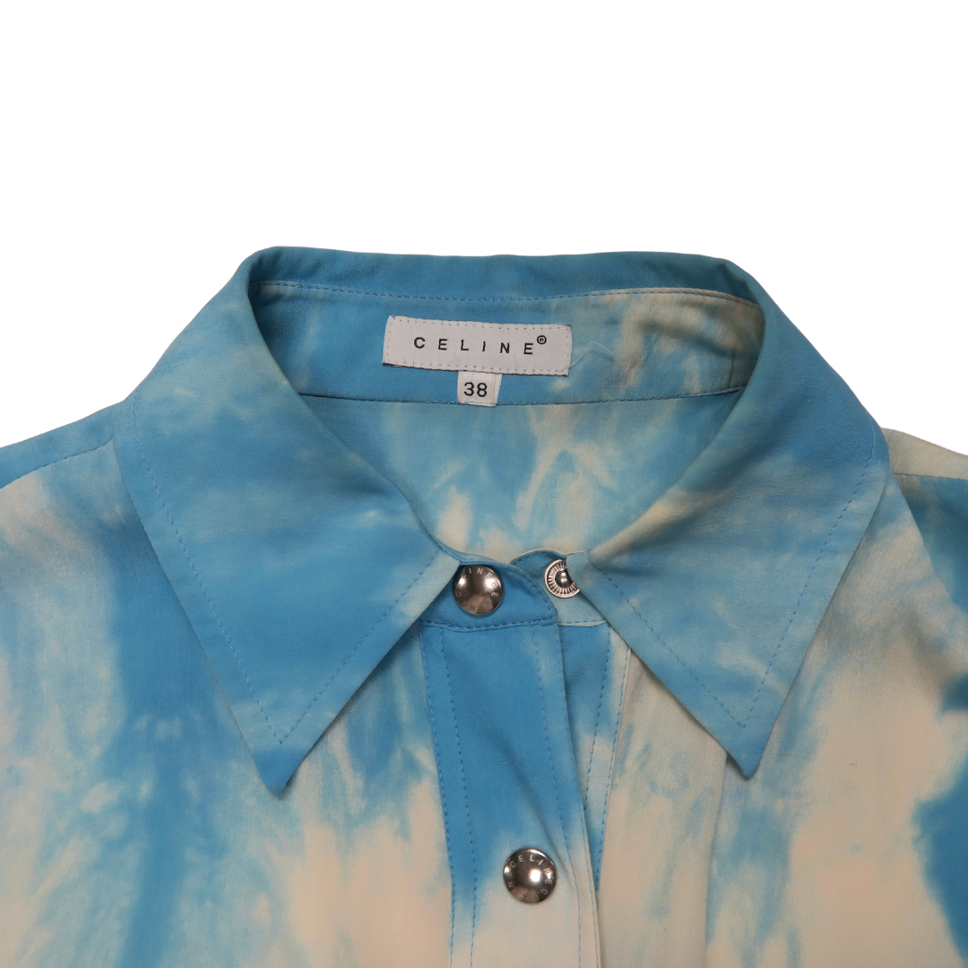 Celine S/S 2000 Silk Cloud Blouse