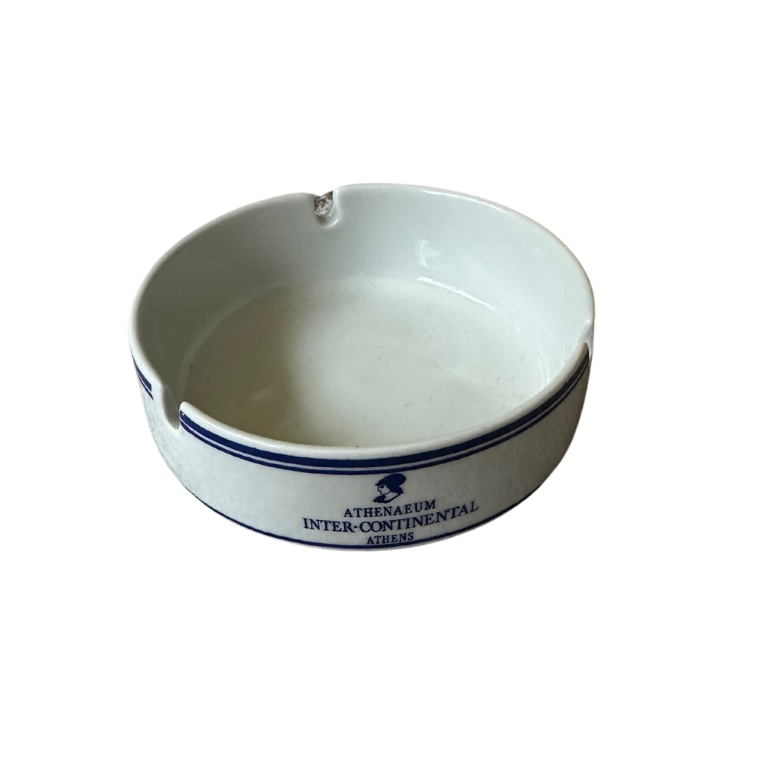 Vintage "Athenaeum Inter-Continental" Athens Ashtray