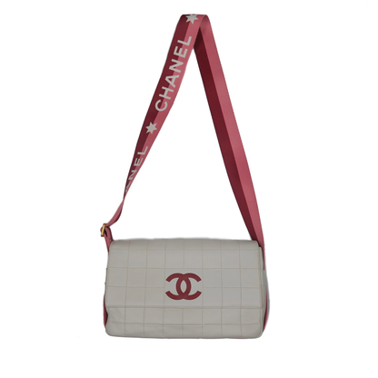 Chanel CC Chocolate Bar Leather Crossbody-sourcedbyMel