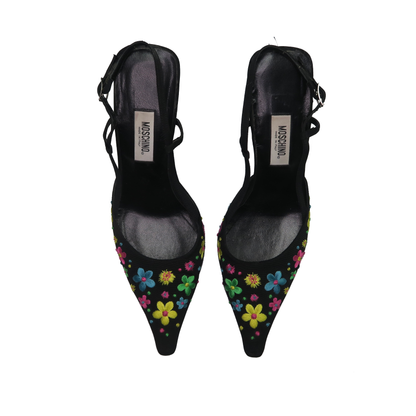 Moschino Floral Slingbacks (38.5)-sourcedbyMel