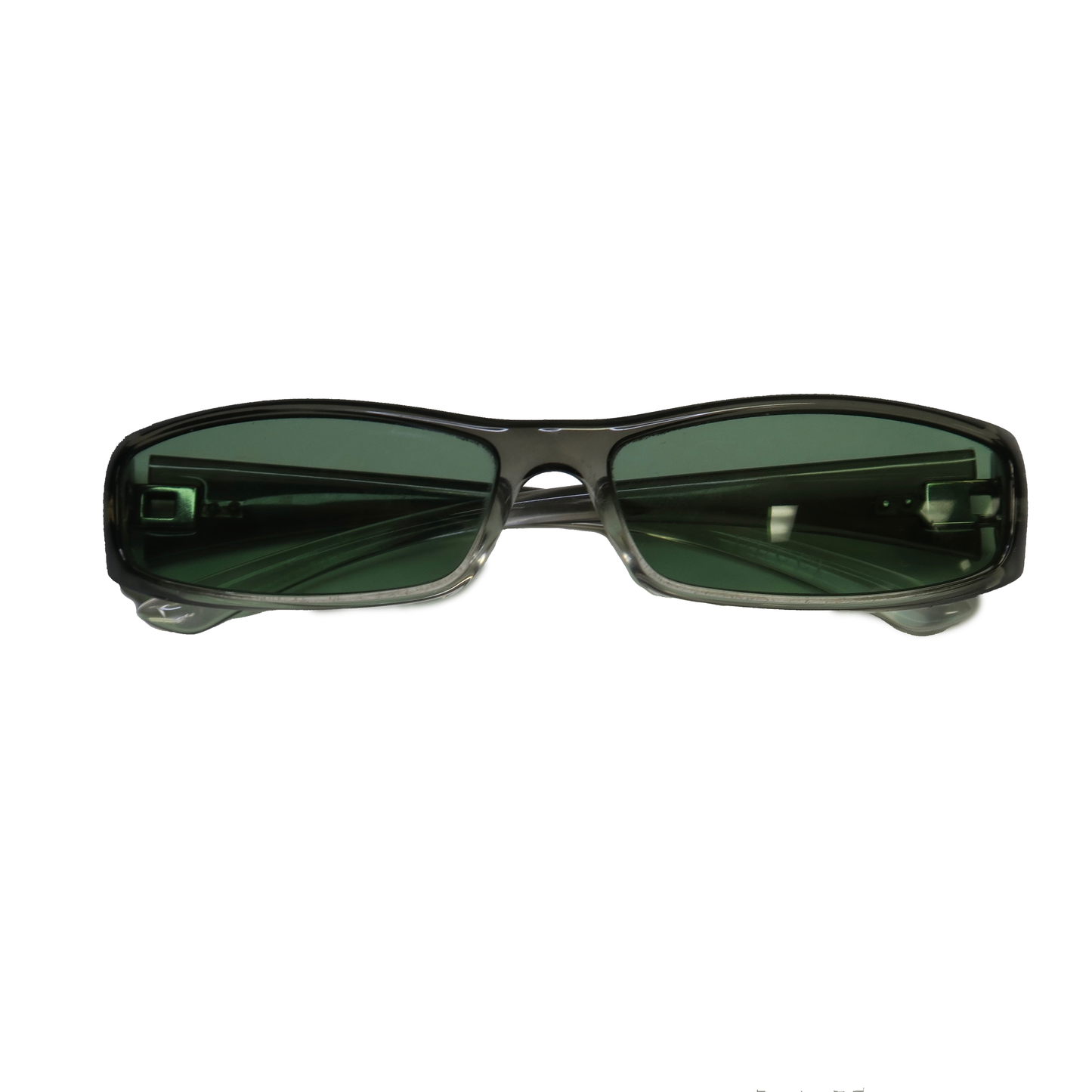 Gucci Transparent Rectangle Sunglasses