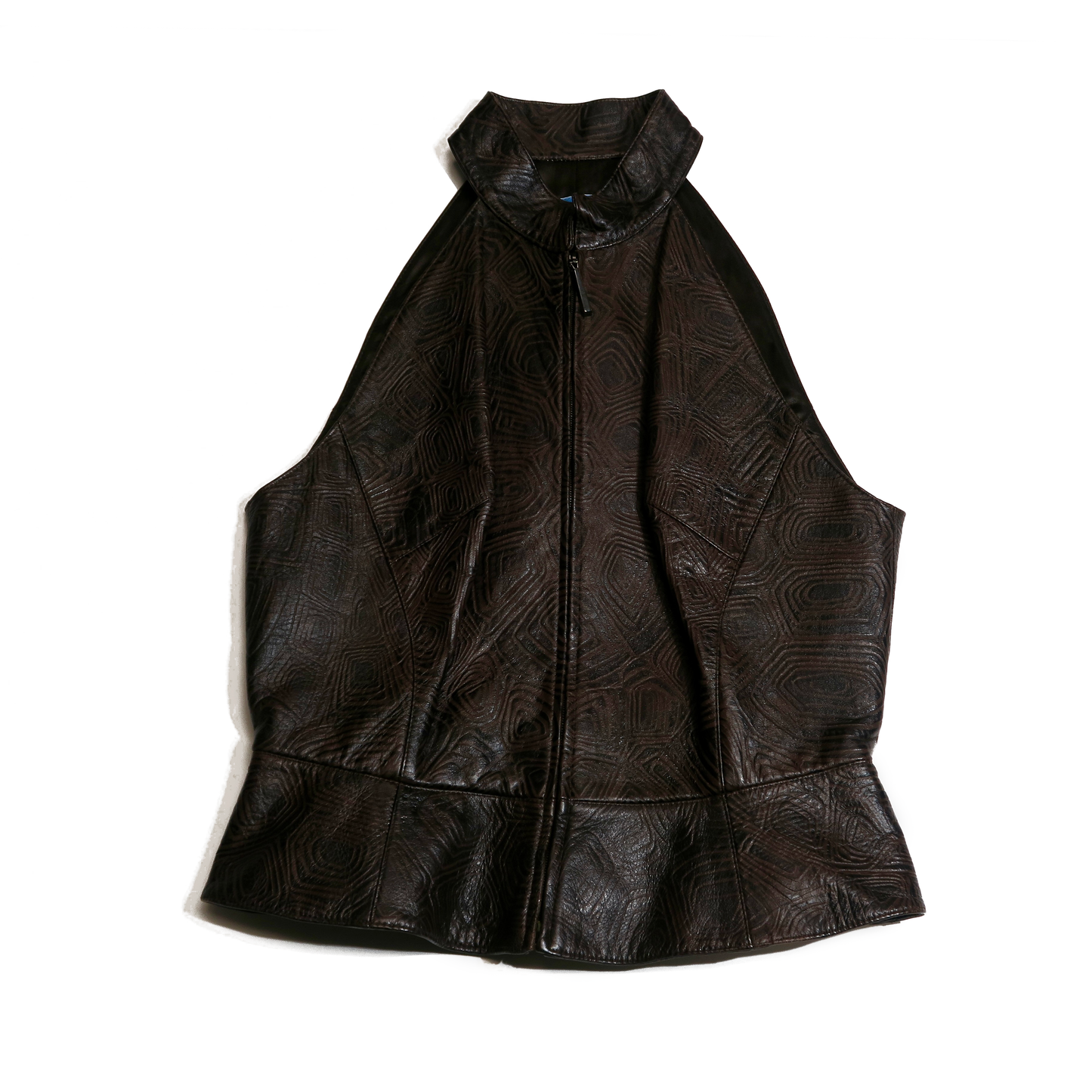 Thierry Mugler Couture Leather Vest-sourcedbyMel