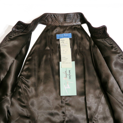 Thierry Mugler Couture Leather Vest-sourcedbyMel